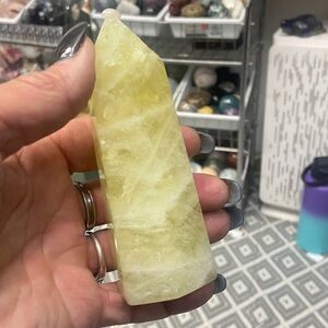 Calcite Tower, yellow